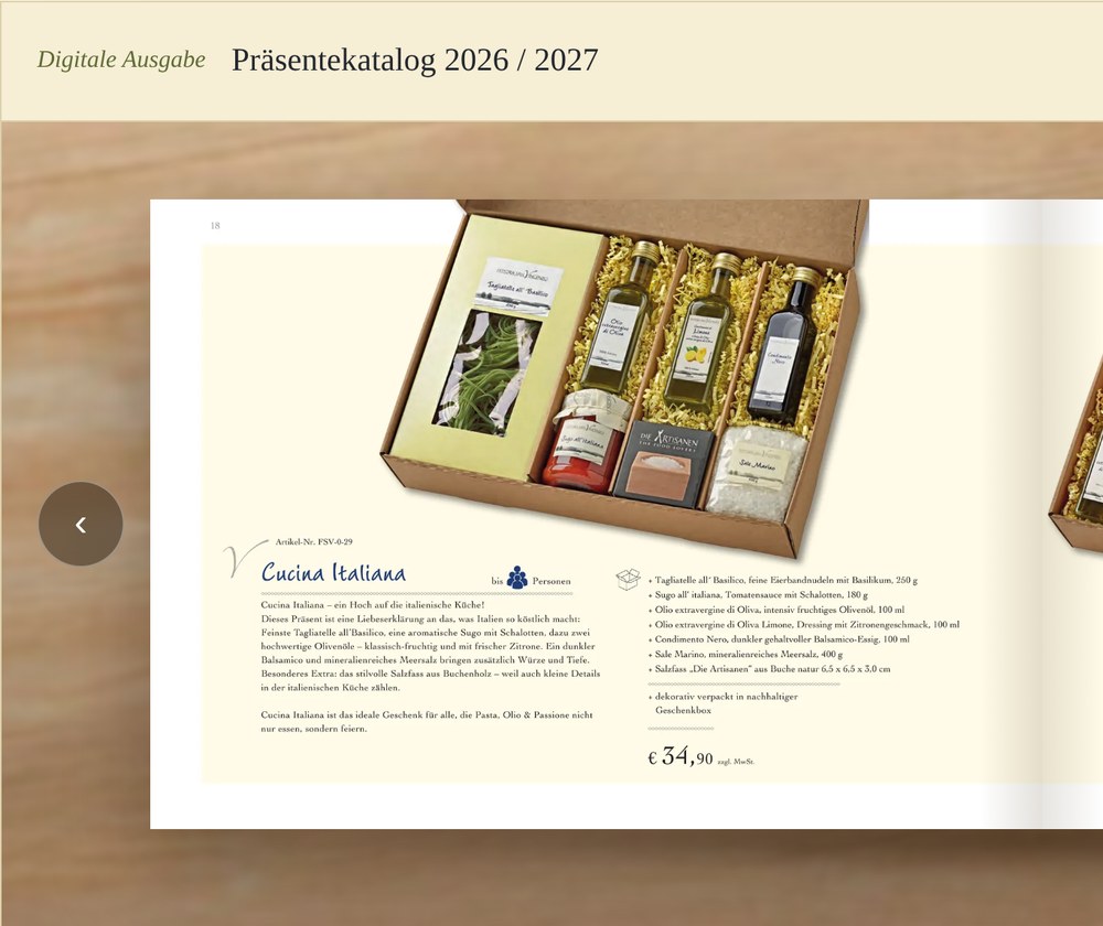 Fattoria San Vincenzo Pr�sentekatalog