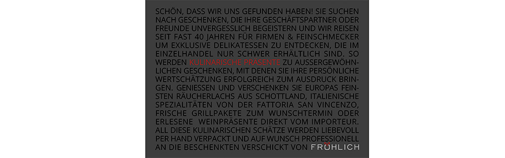Gesamtkatalog Fr�hlich GmbH