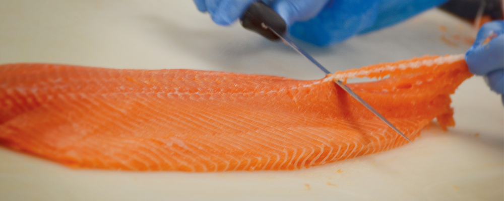 Lachs Trimstufen Lachs Trimstufen