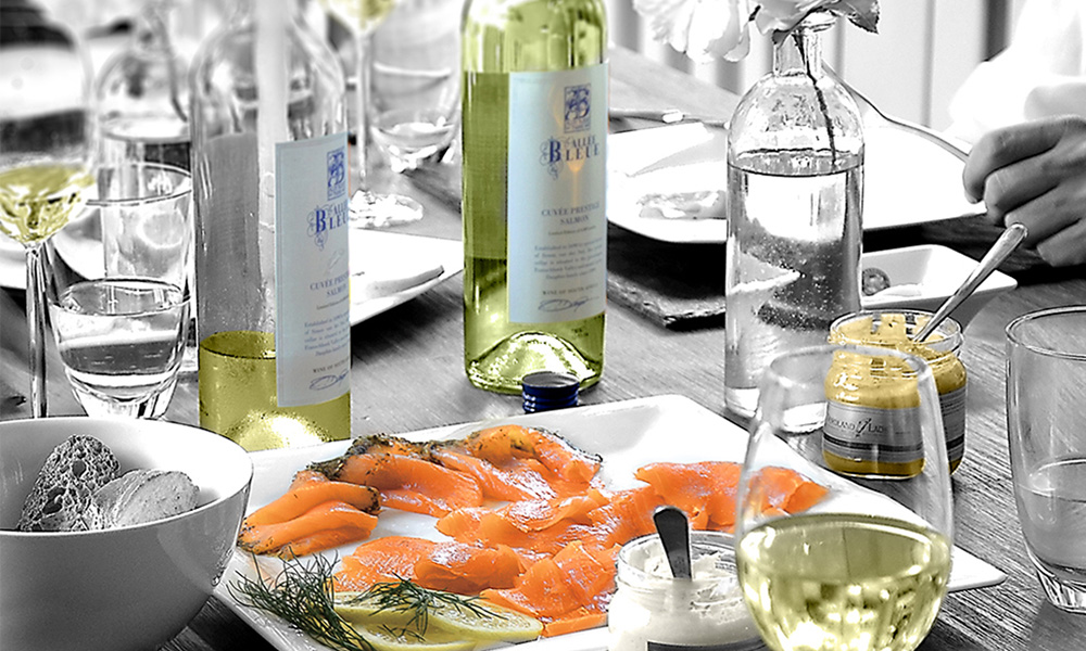 Wein zu Lachs Wein zu Lachs