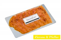Nordland-Lachs Zitronen Pfeffer R�ucherlachs, 150g 