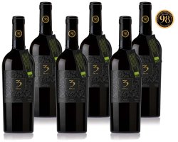 6er-Set 3 Passo Vino Rosso Biologico à 750ml