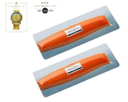 Nordland-Lachs R�ucherlachs R�ckenfilet Set aus Schottl