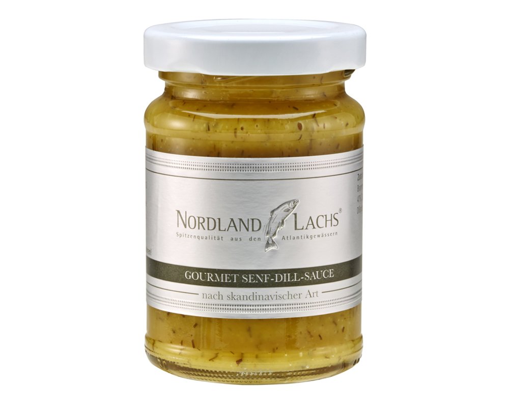 Feine Senf-Dill Sauce | Empfehlung zum Nordland-Lachs