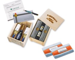 Gutschein f�r Lachspr�sent VIP | mit Lachsfilet & Wein