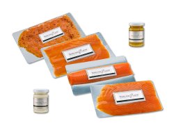 Nordland-Lachs R�ucherlachs Gourmet Set CELEBRATION