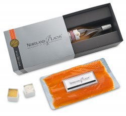 R�ucherlachs & Ros� Secco| Lachsgeschenk edel verpackt