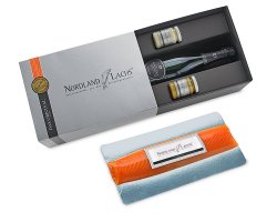 Ocean Gold � Champagner Geschenkset mit Bauchet Champagner, Lachs Filet Royal & Gourmet-Saucen
