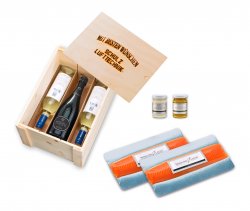 Feinschmecker Lachsgeschenk f�r Kunden | Nordland Lachs